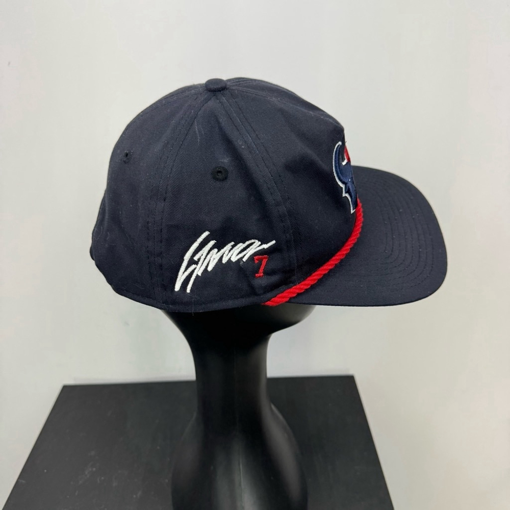 Houston Texans New Era Snapback Hat Andre Johnson #7 NFL Y2K Retro Streetwear - Picture 3 of 14